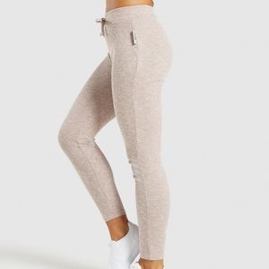 NWOT Gymshark Slounge Leggings - Taupe Marl